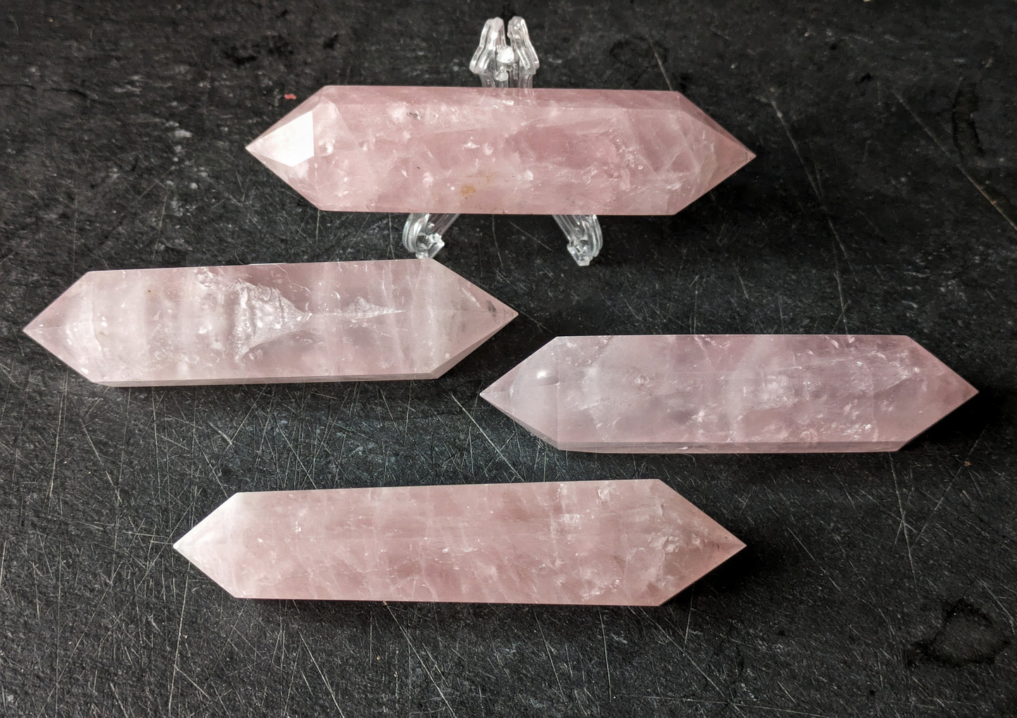 Rose Quartz Double Point