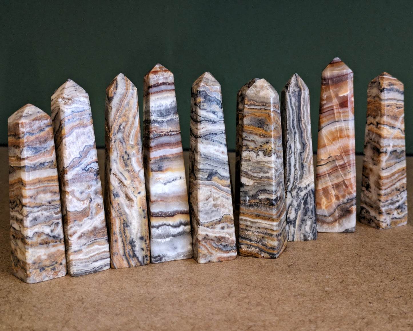 Aragonite Mini Obelisk