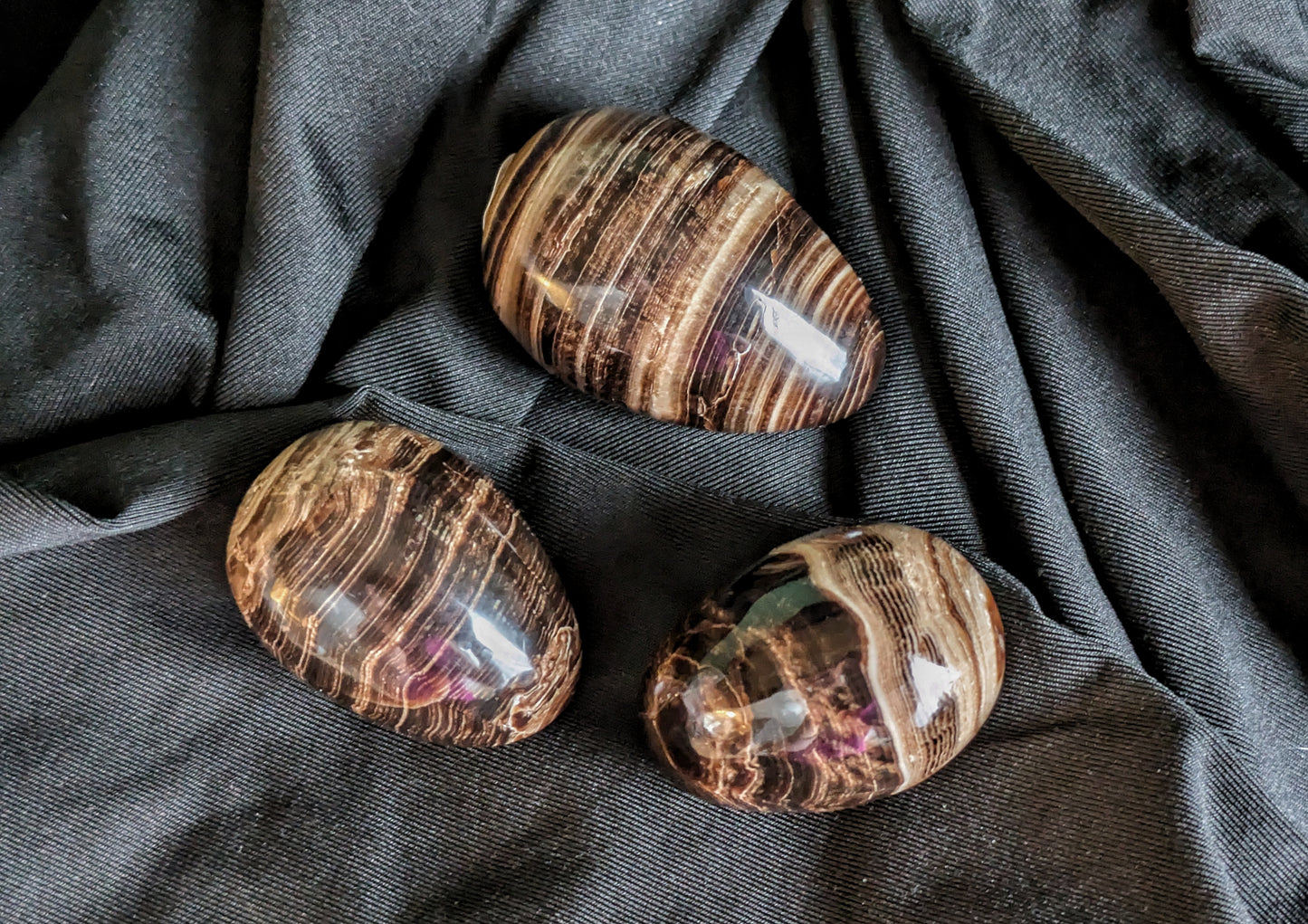 Chocolate Calcite Small Egg