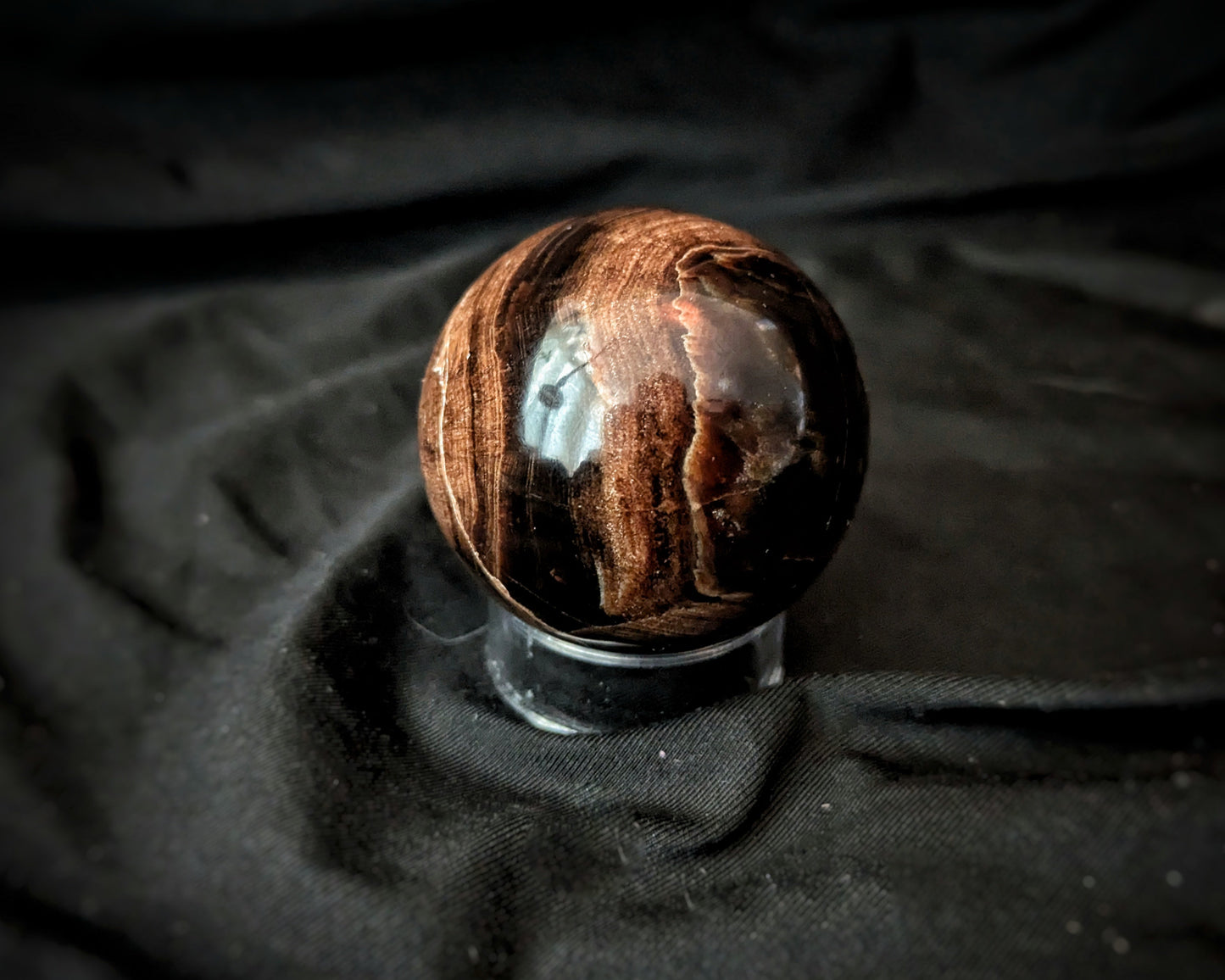 Chocolate Calcite Sphere 1