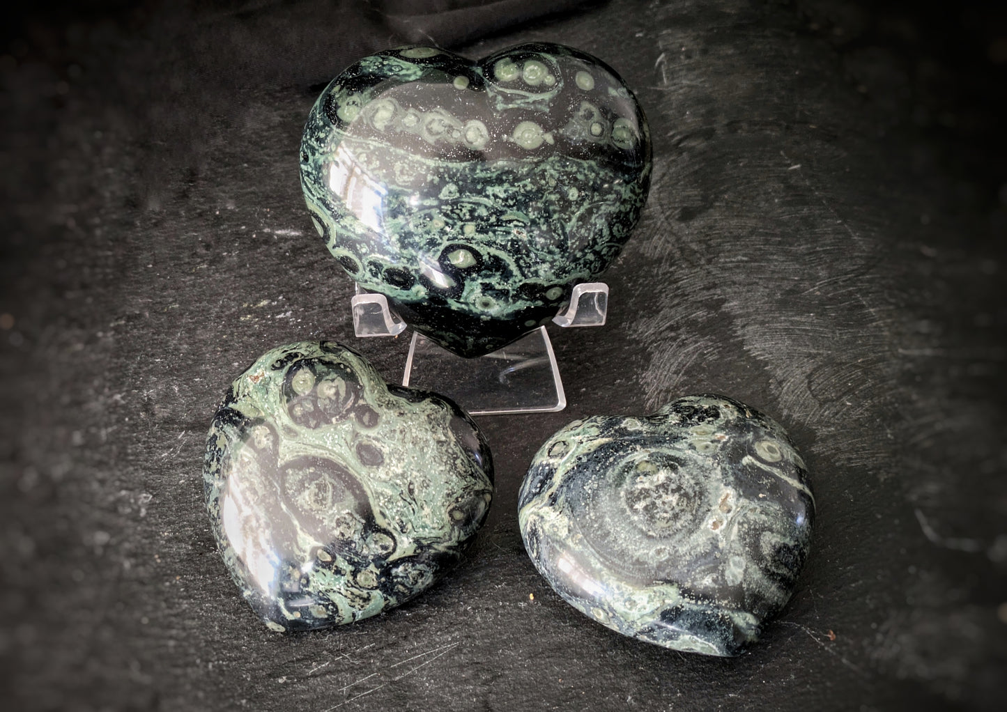 Kambaba Jasper Heart