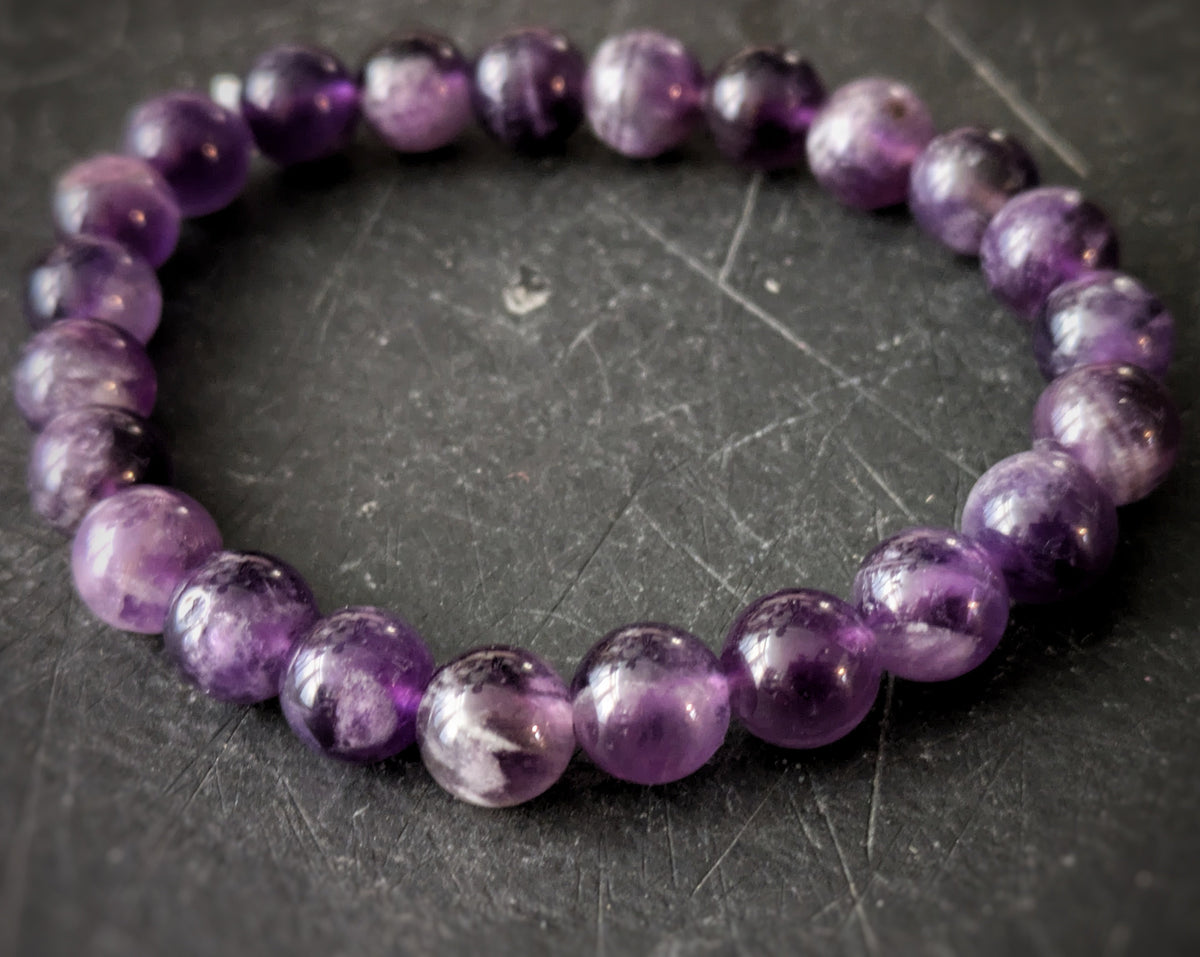 Amethyst Bracelet 8mm
