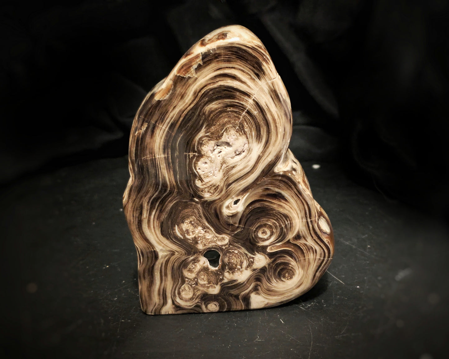 Chocolate Calcite Free Form 2