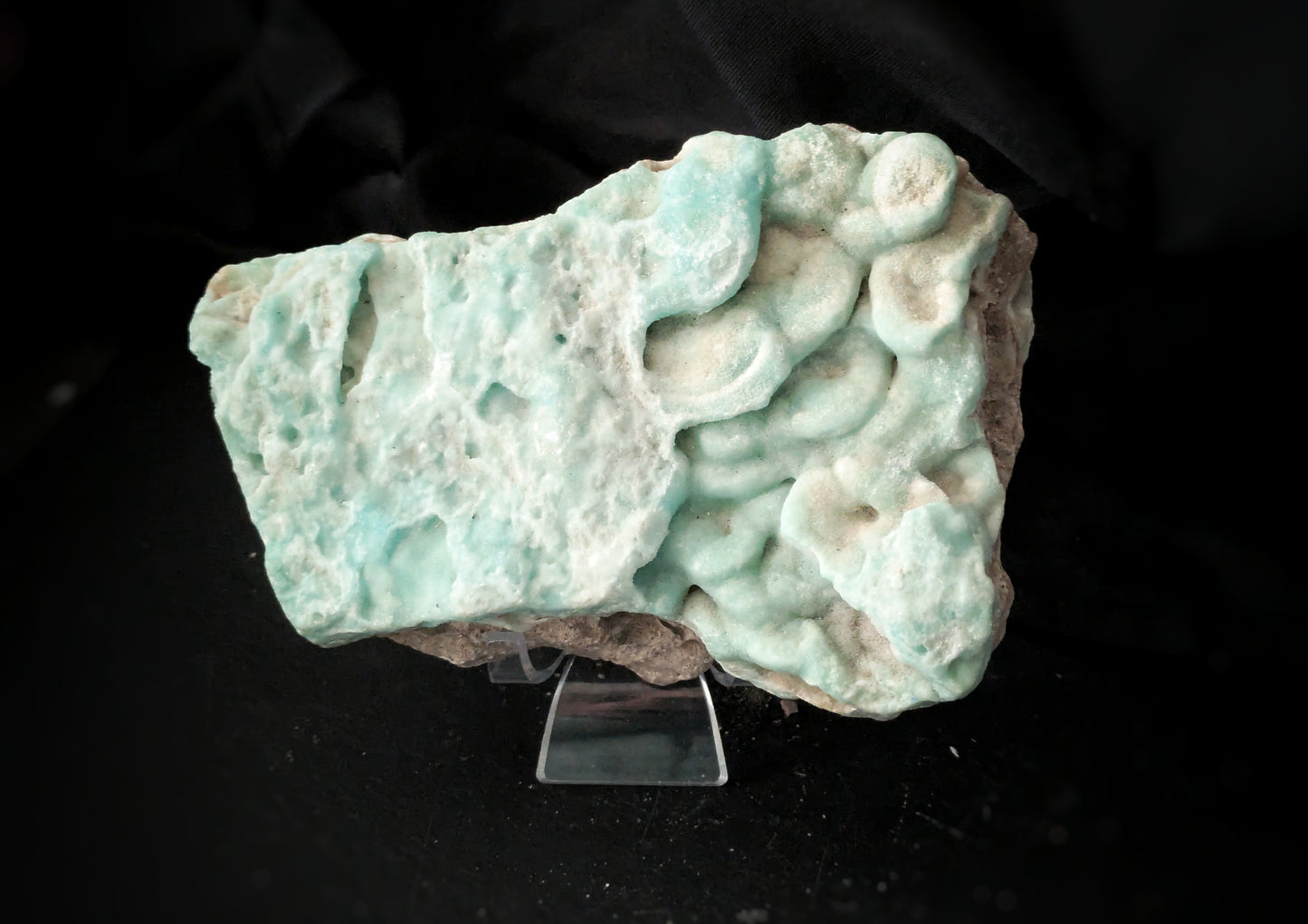 Blue Aragonite Specimen 4