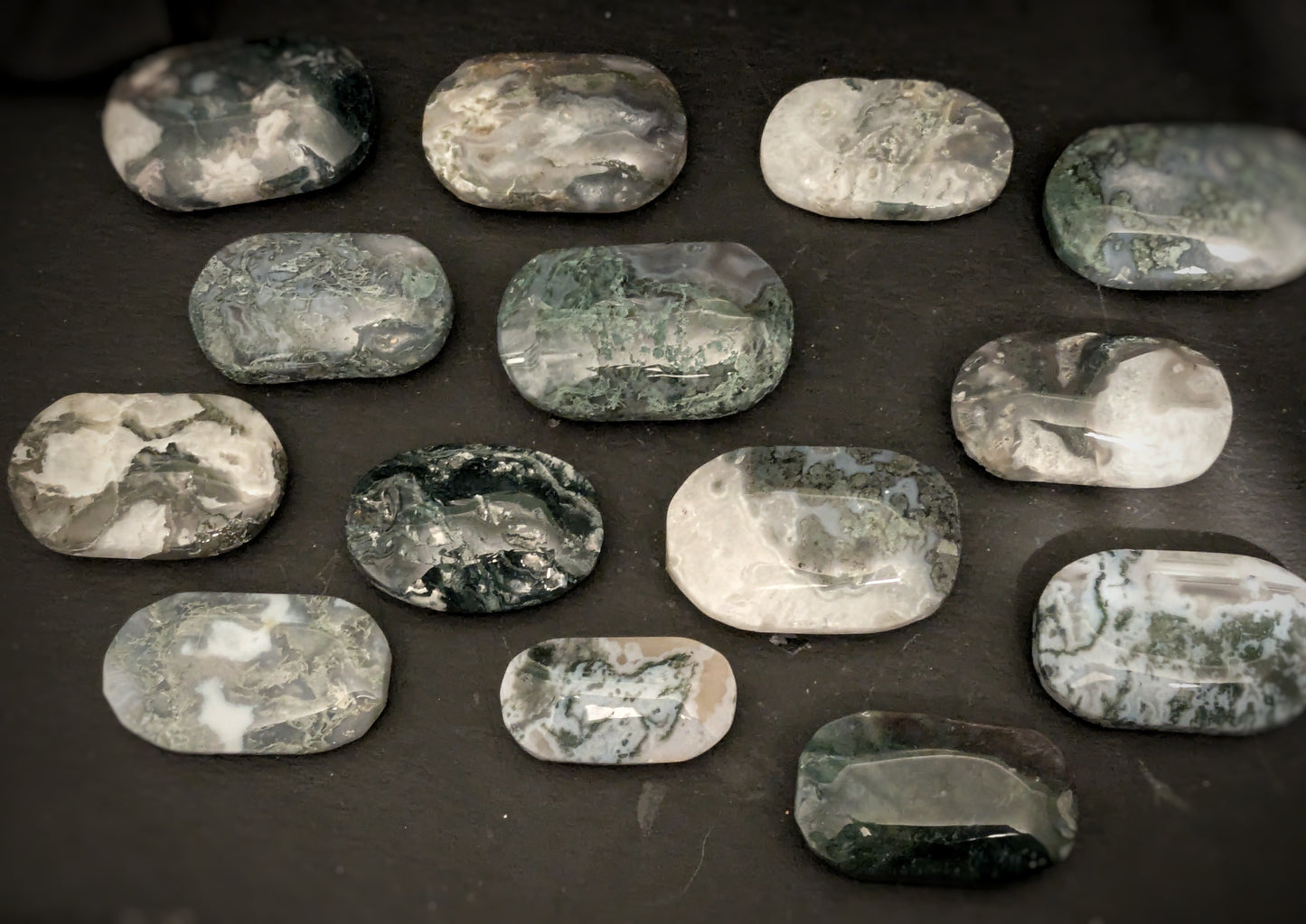 Moss Agate Palmstone