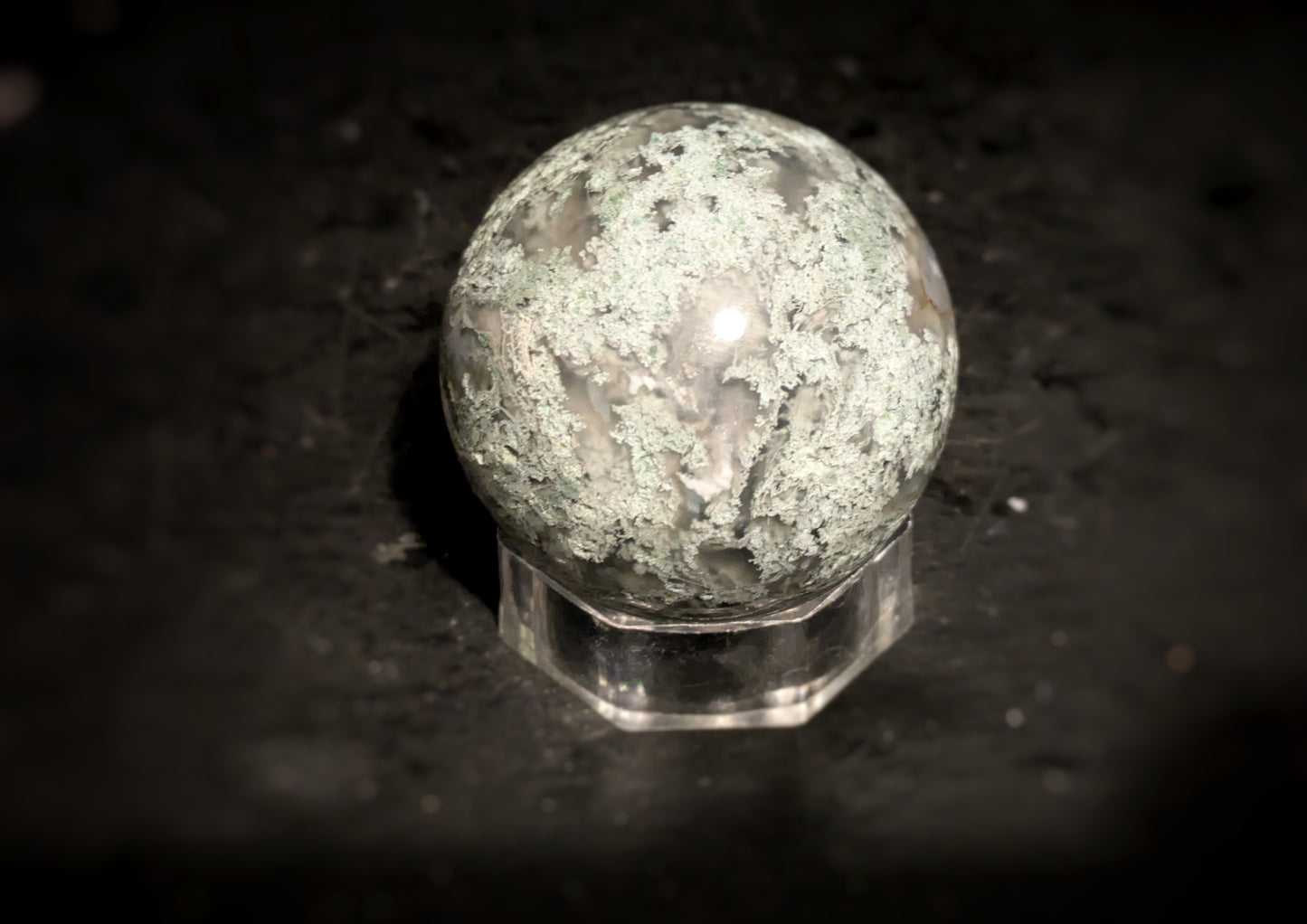 Moss Agate Sphere