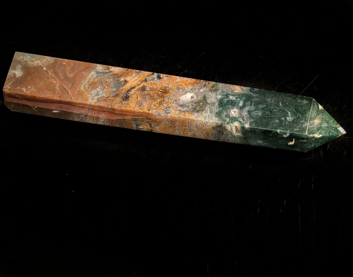 Ocean Jasper Obelisk 1