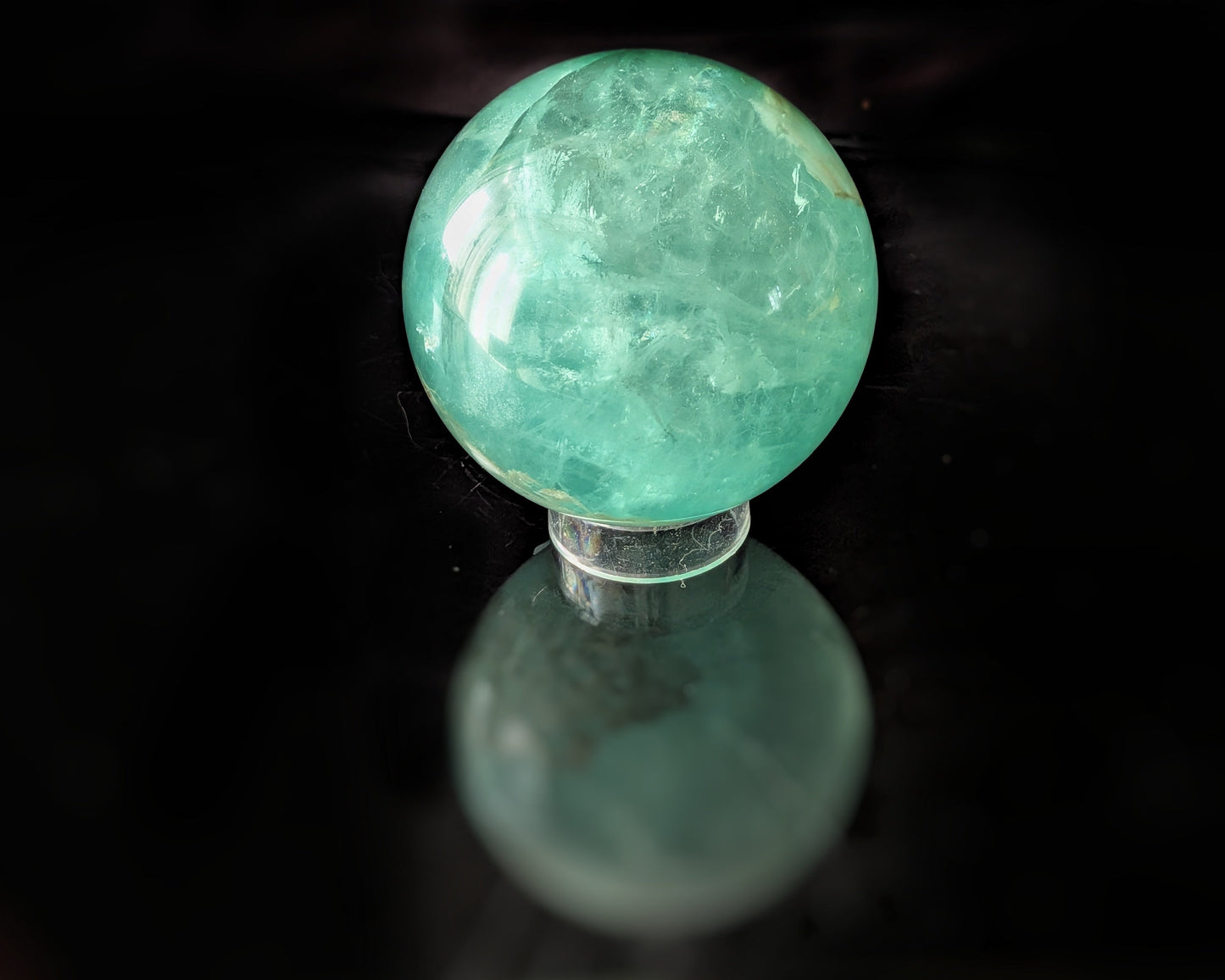 Fluorite Green Sphere 4