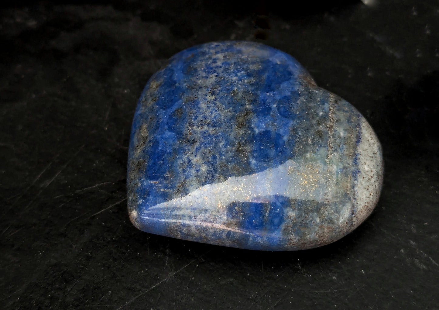 Lapis Lazuli Large heart