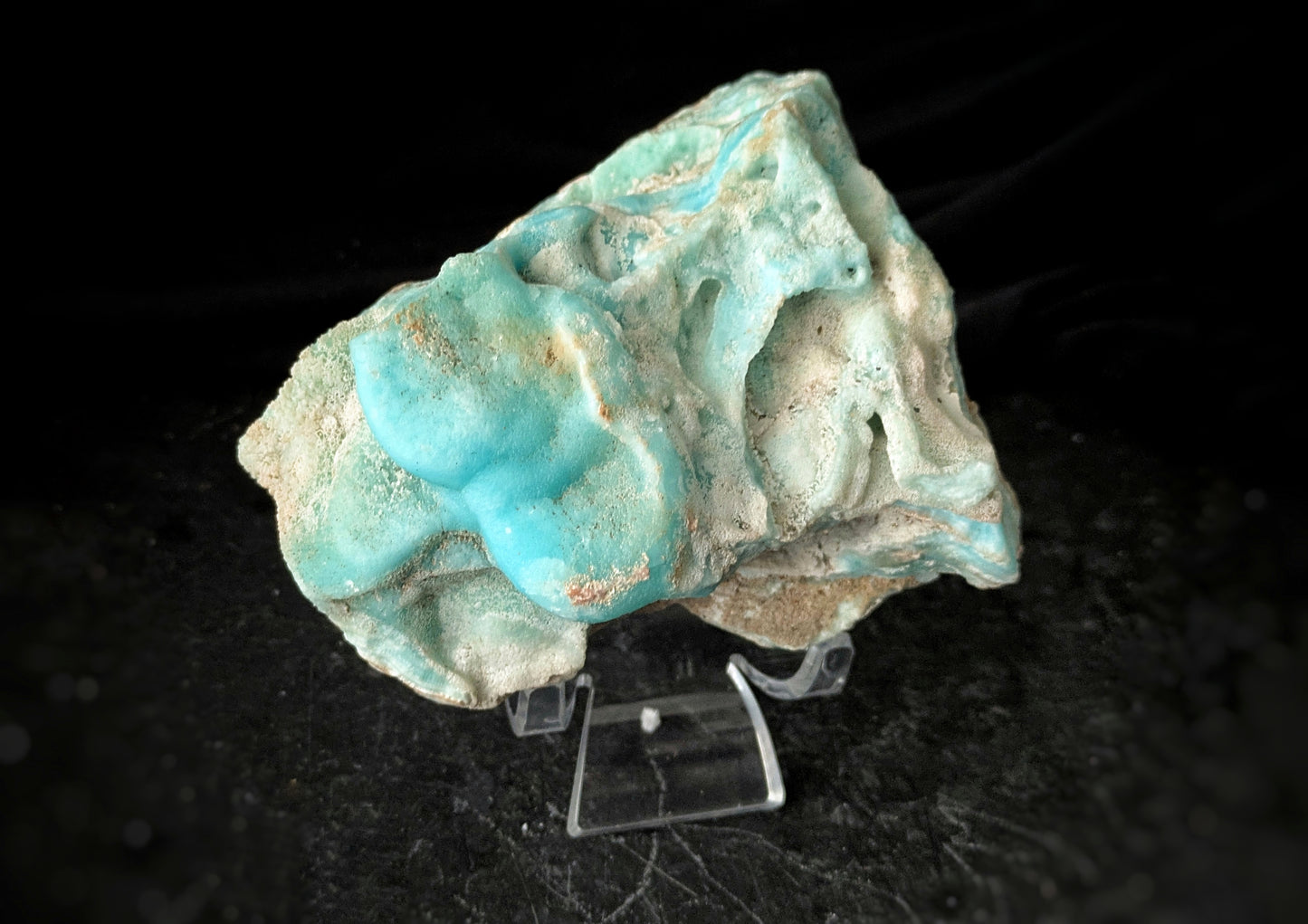 Blue Aragonite Specimen 2