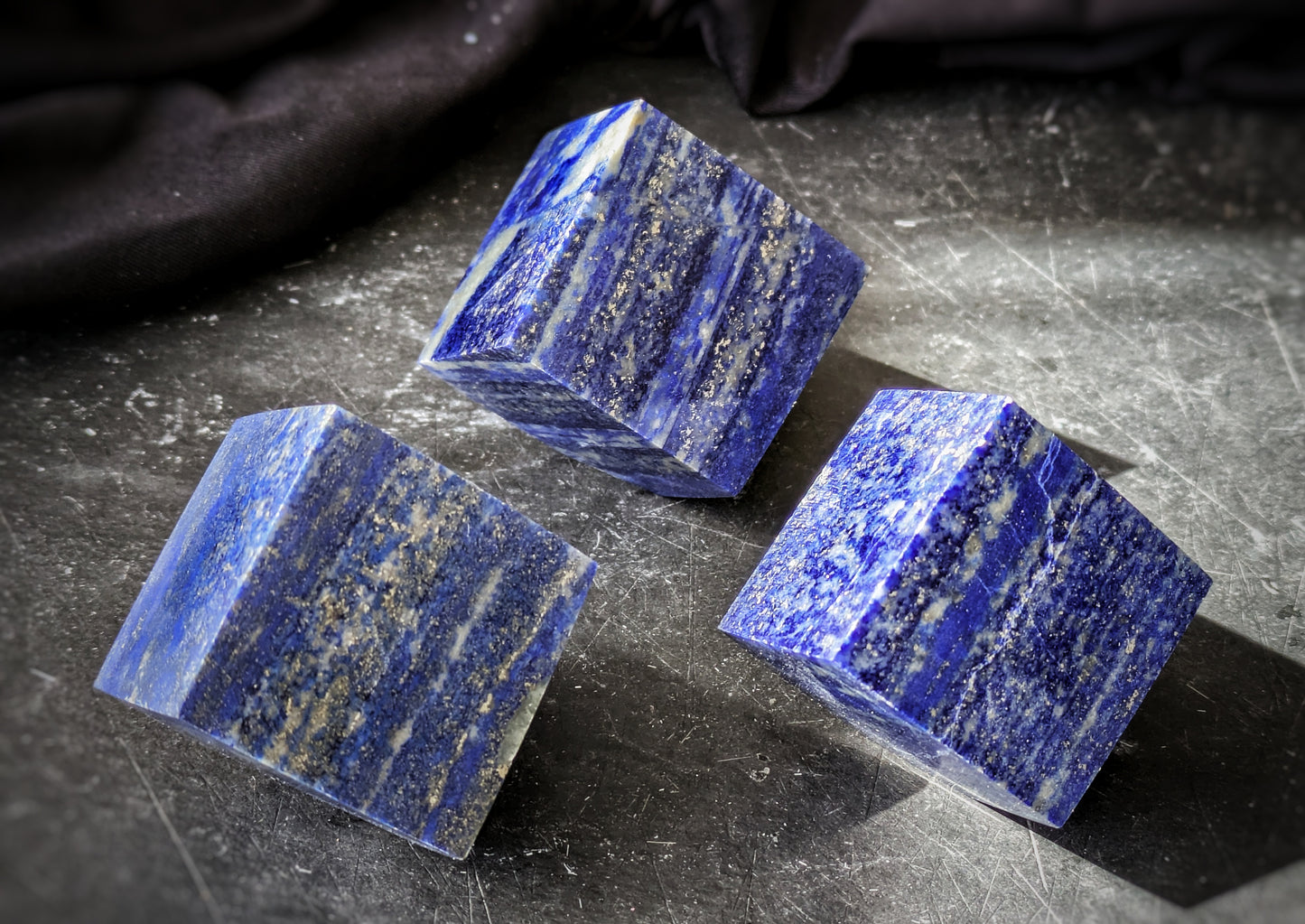 Lapis Lazuli Cube 2