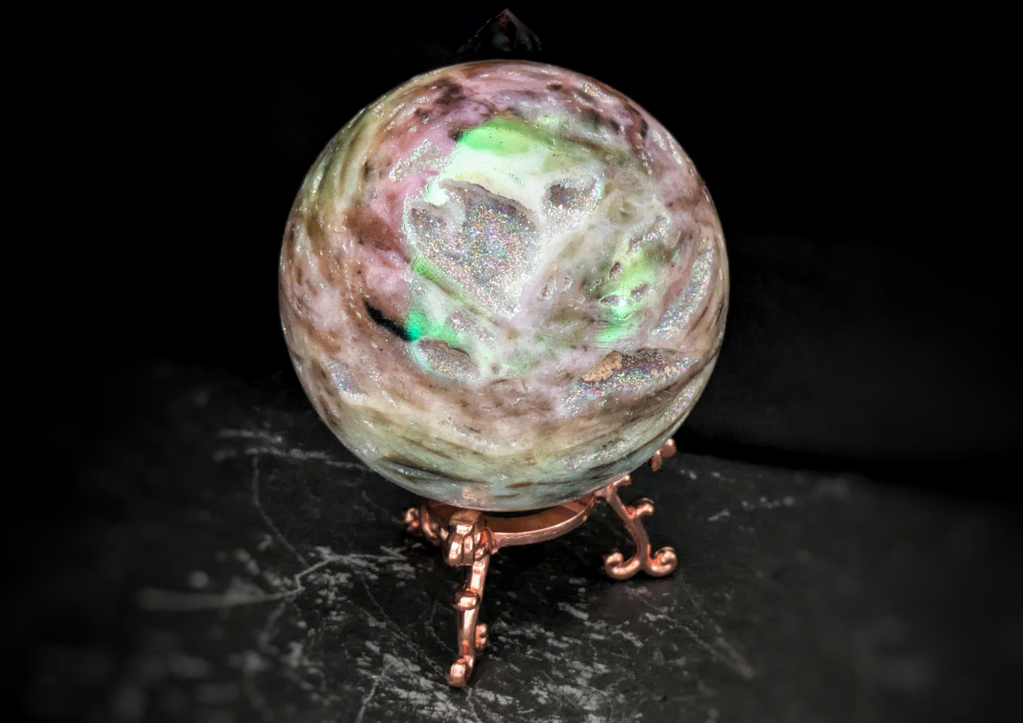 Aura Sphalerite Sphere 1