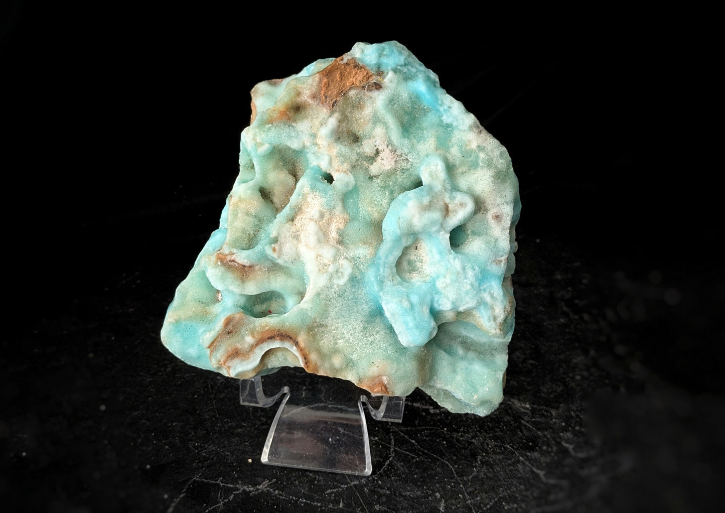 Blue Aragonite Specimen 3