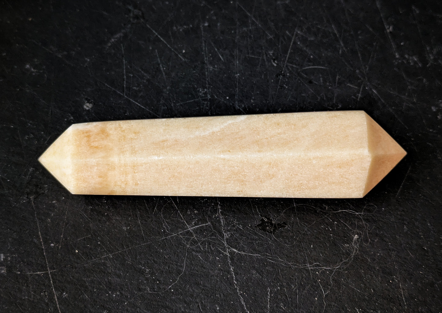 Orange Calcite Double Point