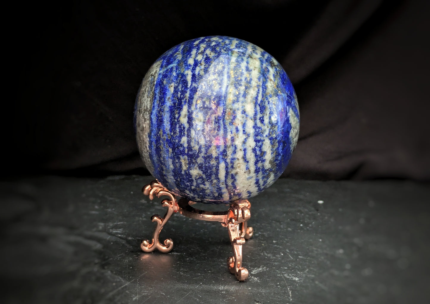 Lapis Lazuli Sphere 2