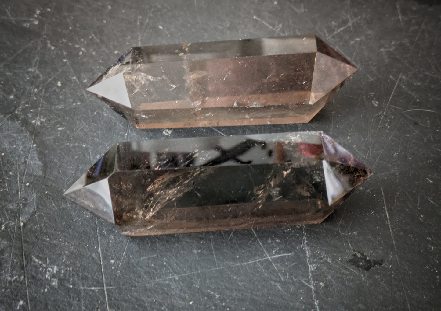 Smoke Quartz Double Point