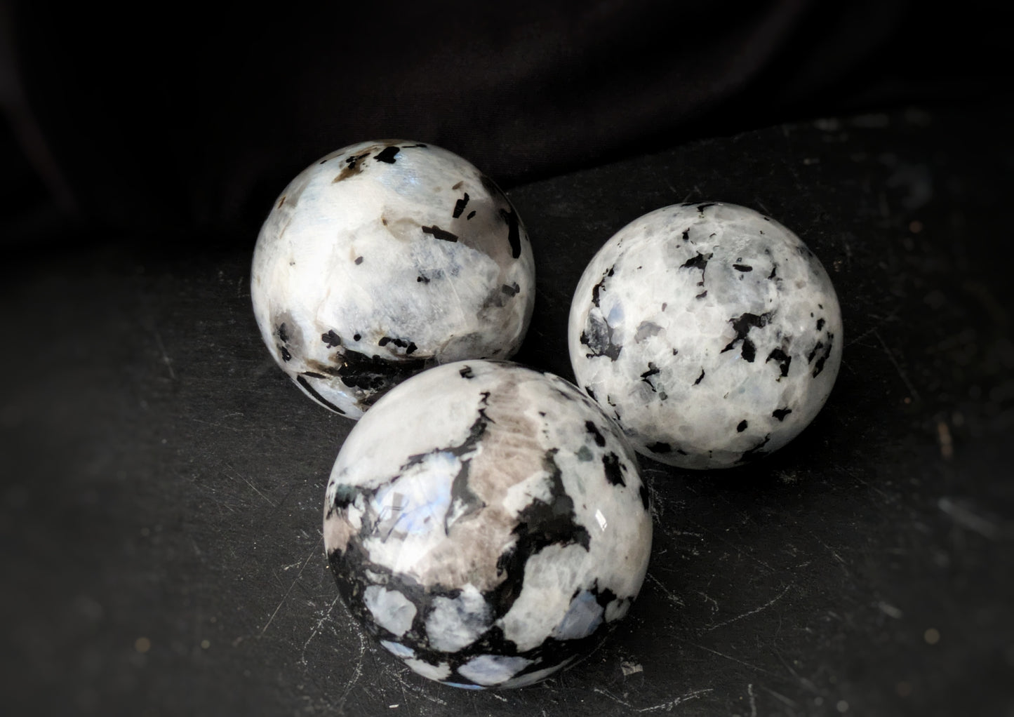 Moonstone Spheres