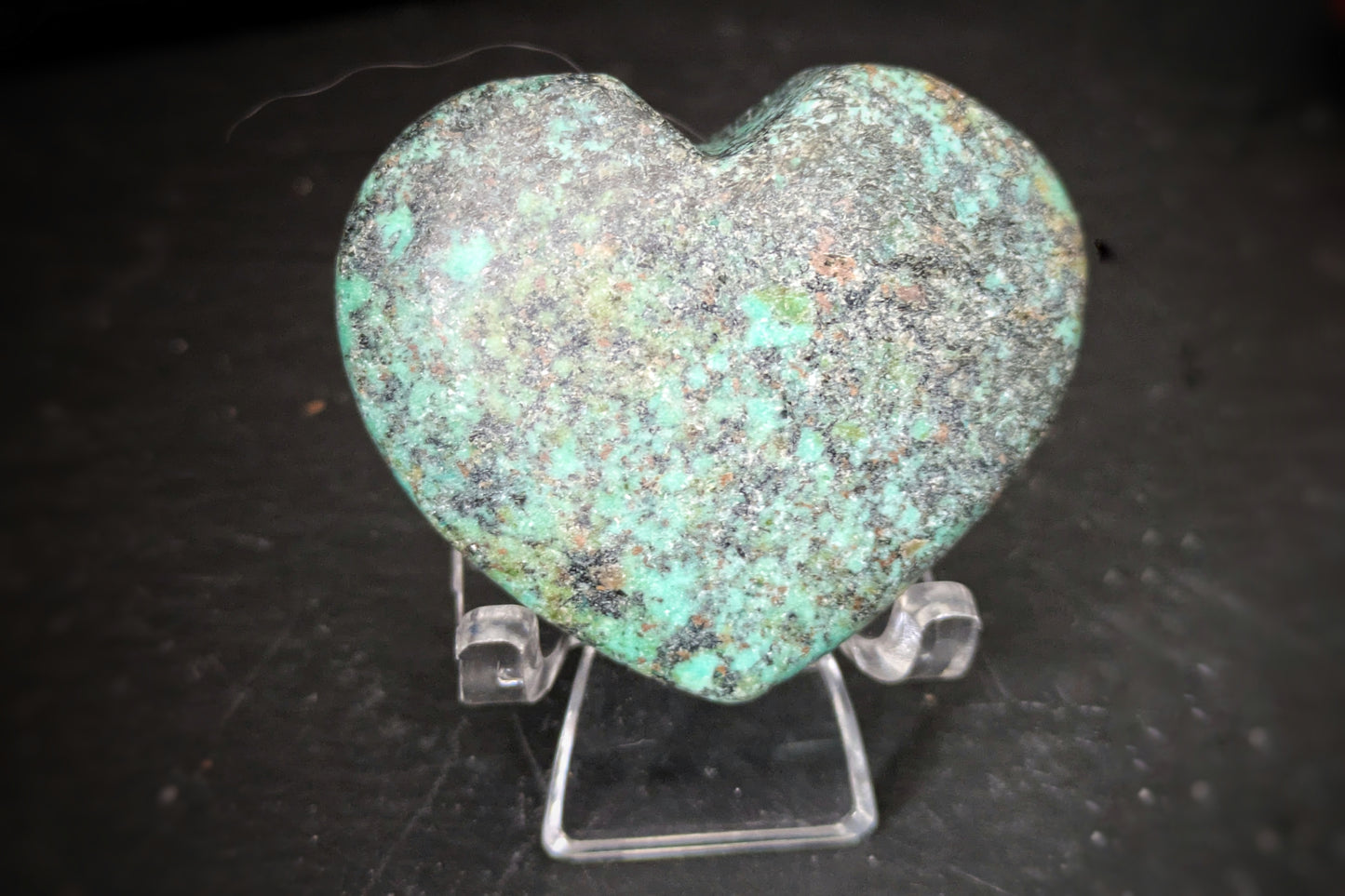Turquoise heart