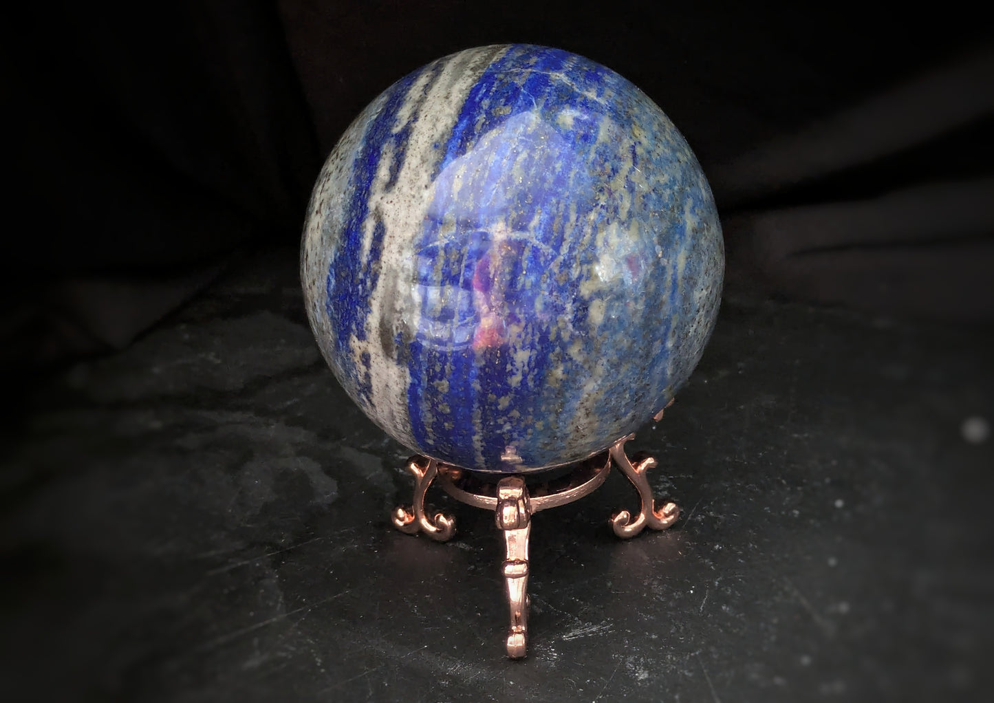 Lapis Lazuli Sphere 1
