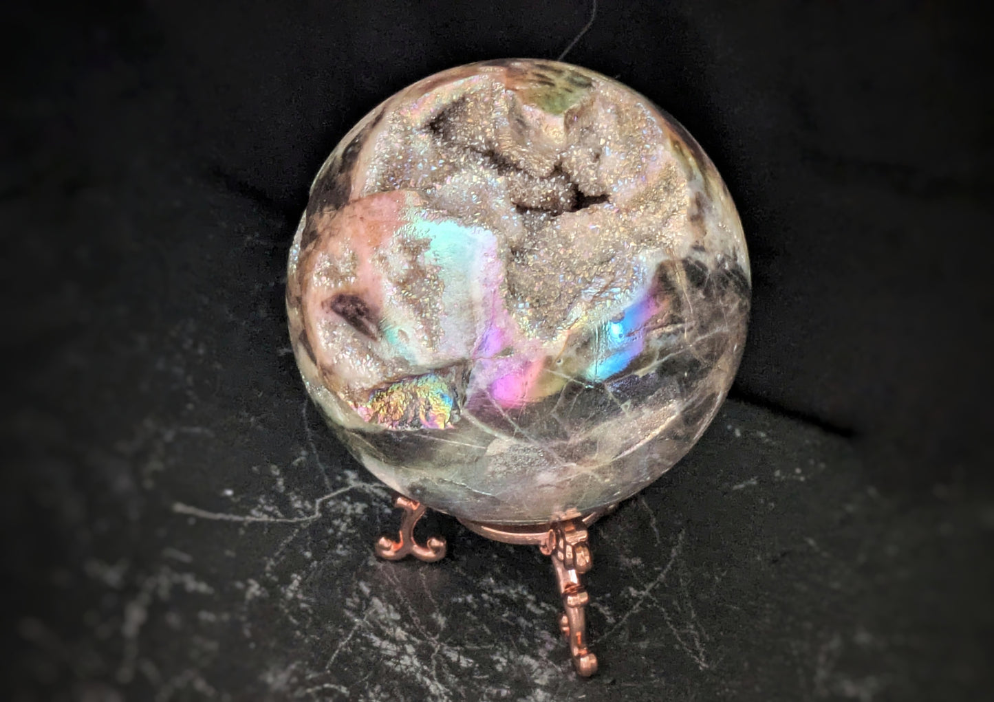 Aura Sphalerite Sphere 2