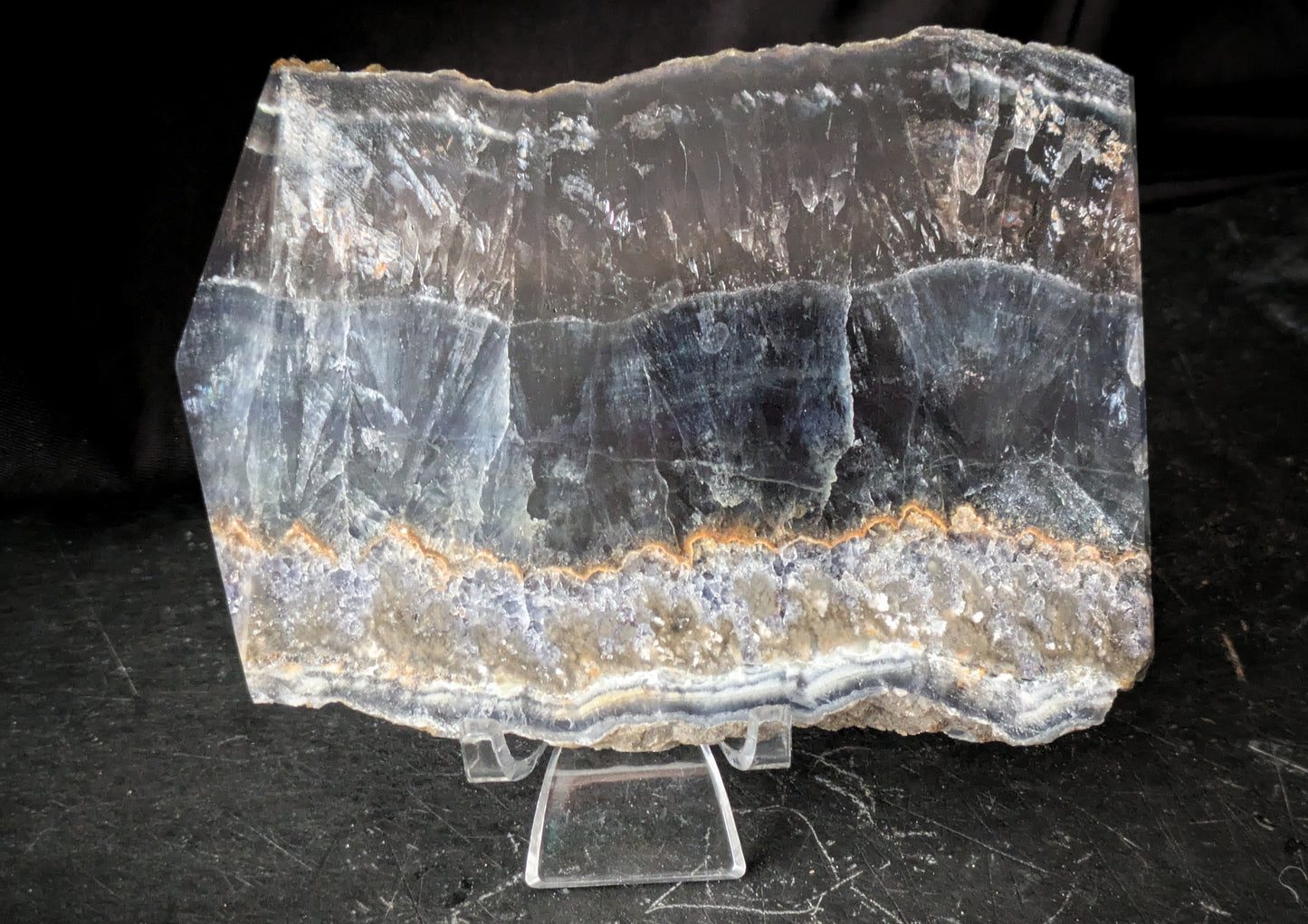 Fluorite Blue Slab Obelisk