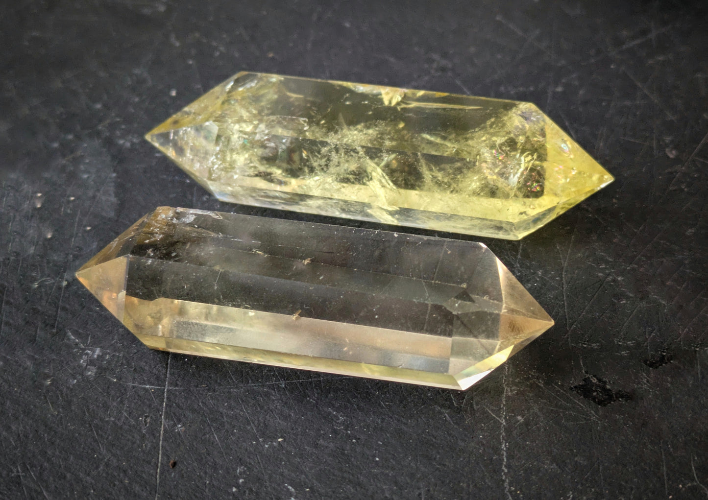 Citrine Double Point