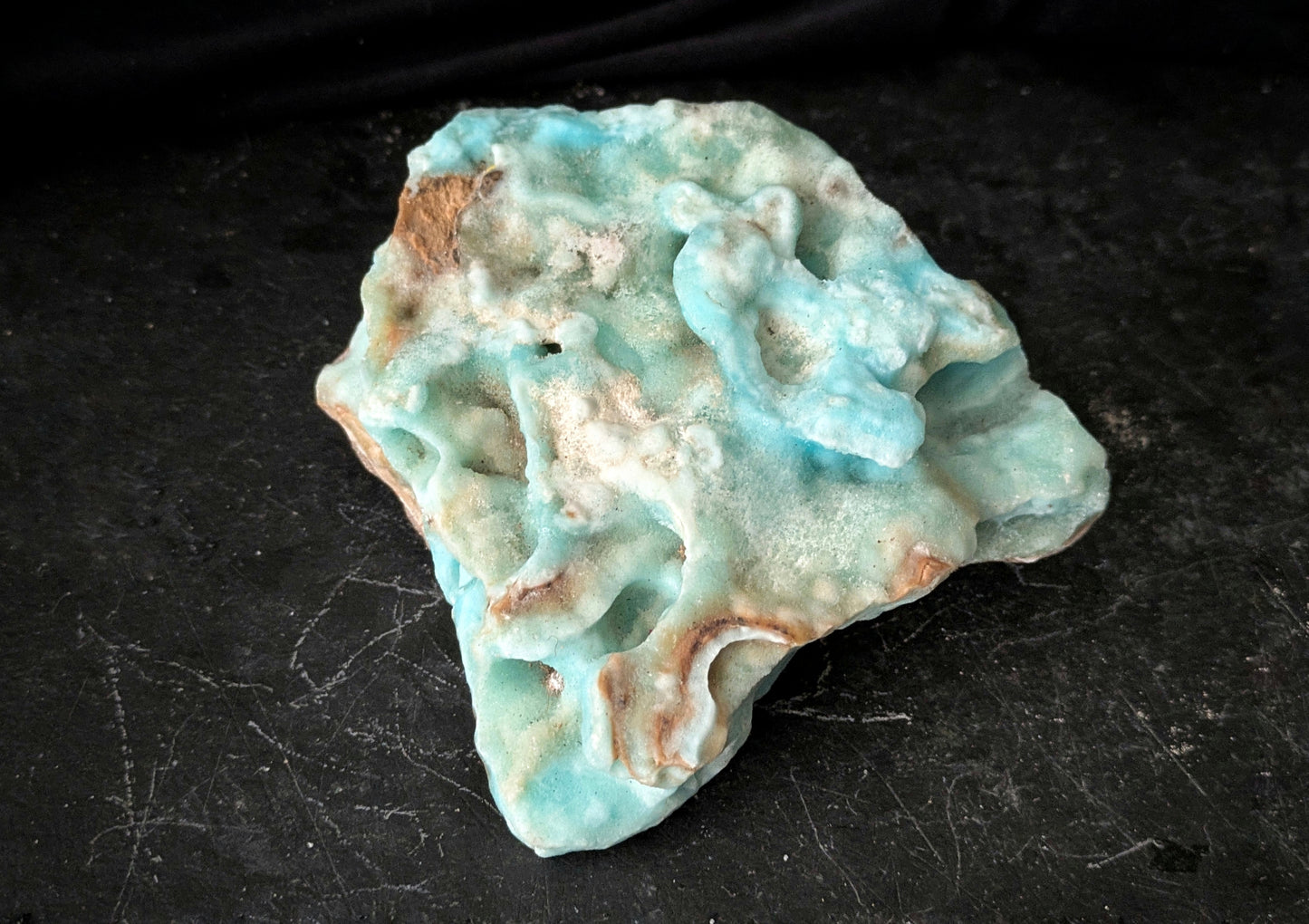 Blue Aragonite Specimen 3