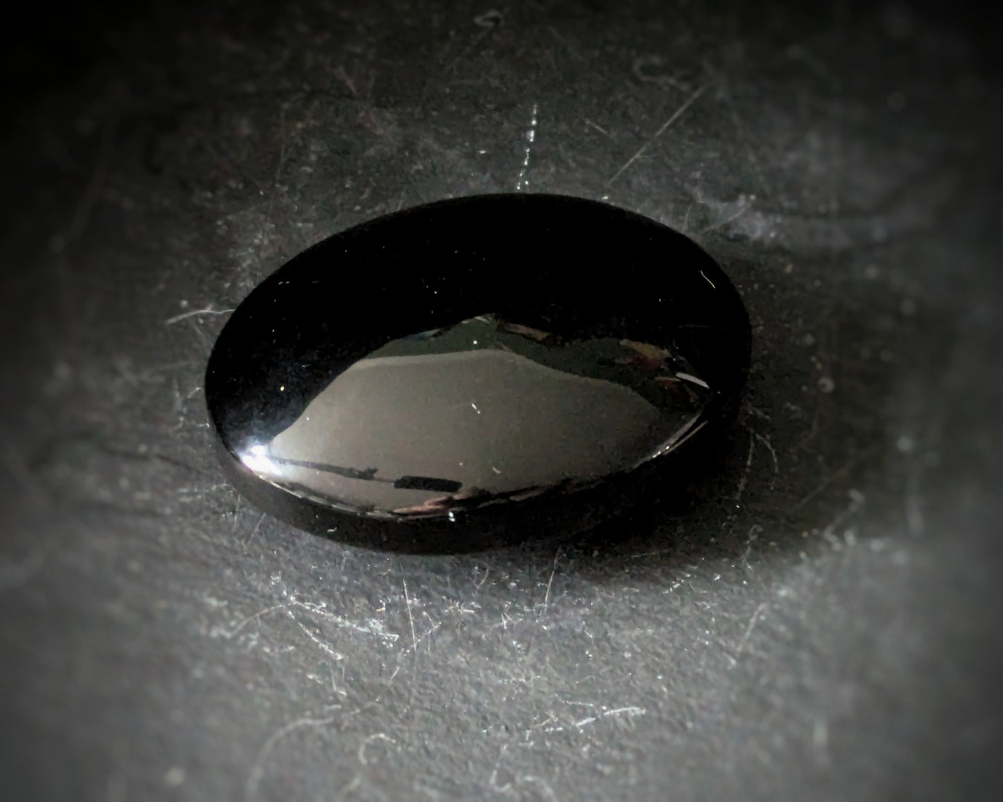 Black Obsidian Palmstone