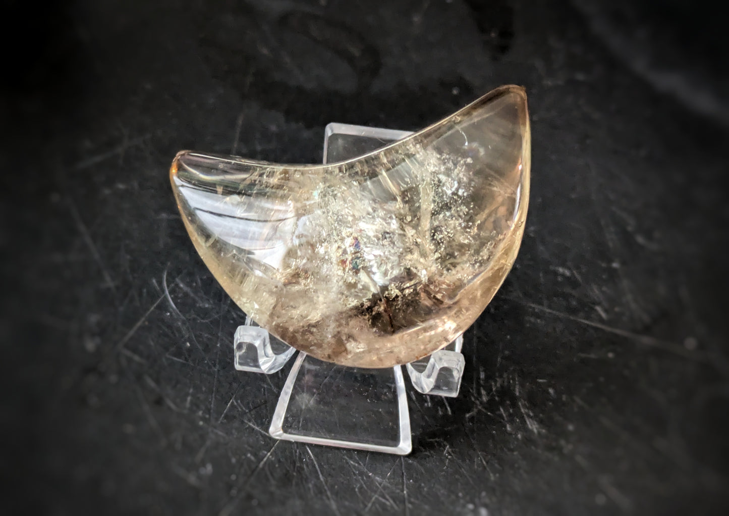 Citrine Moon Carving 1