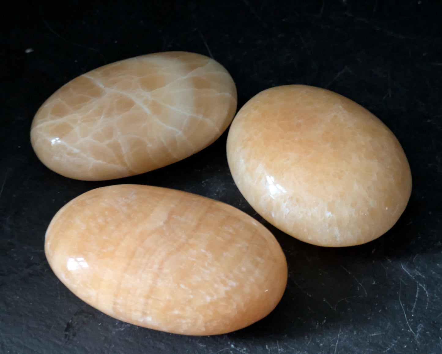 Orange Calcite Palmstone