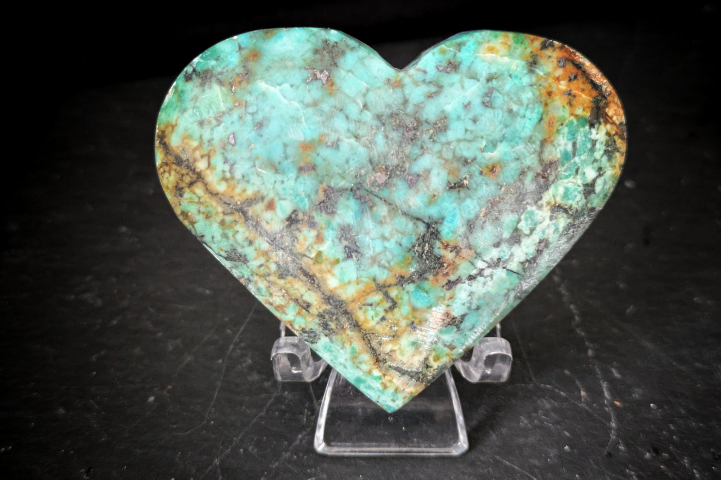 Turquoise heart