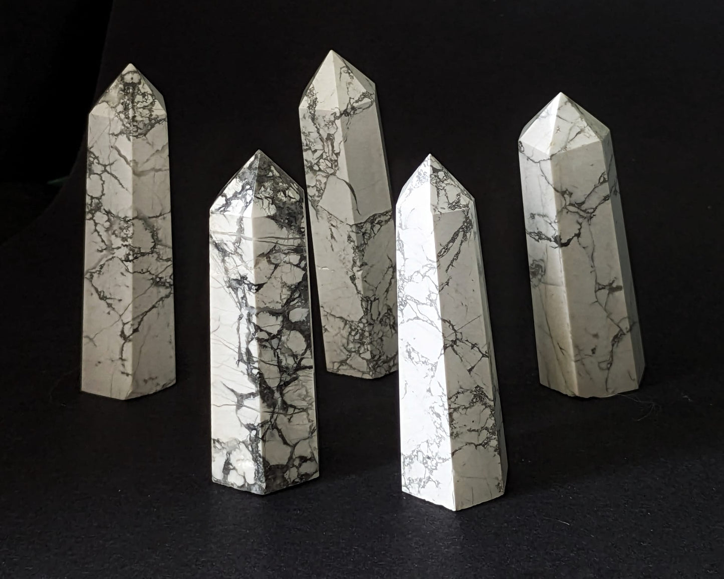 Howlite Obelisk