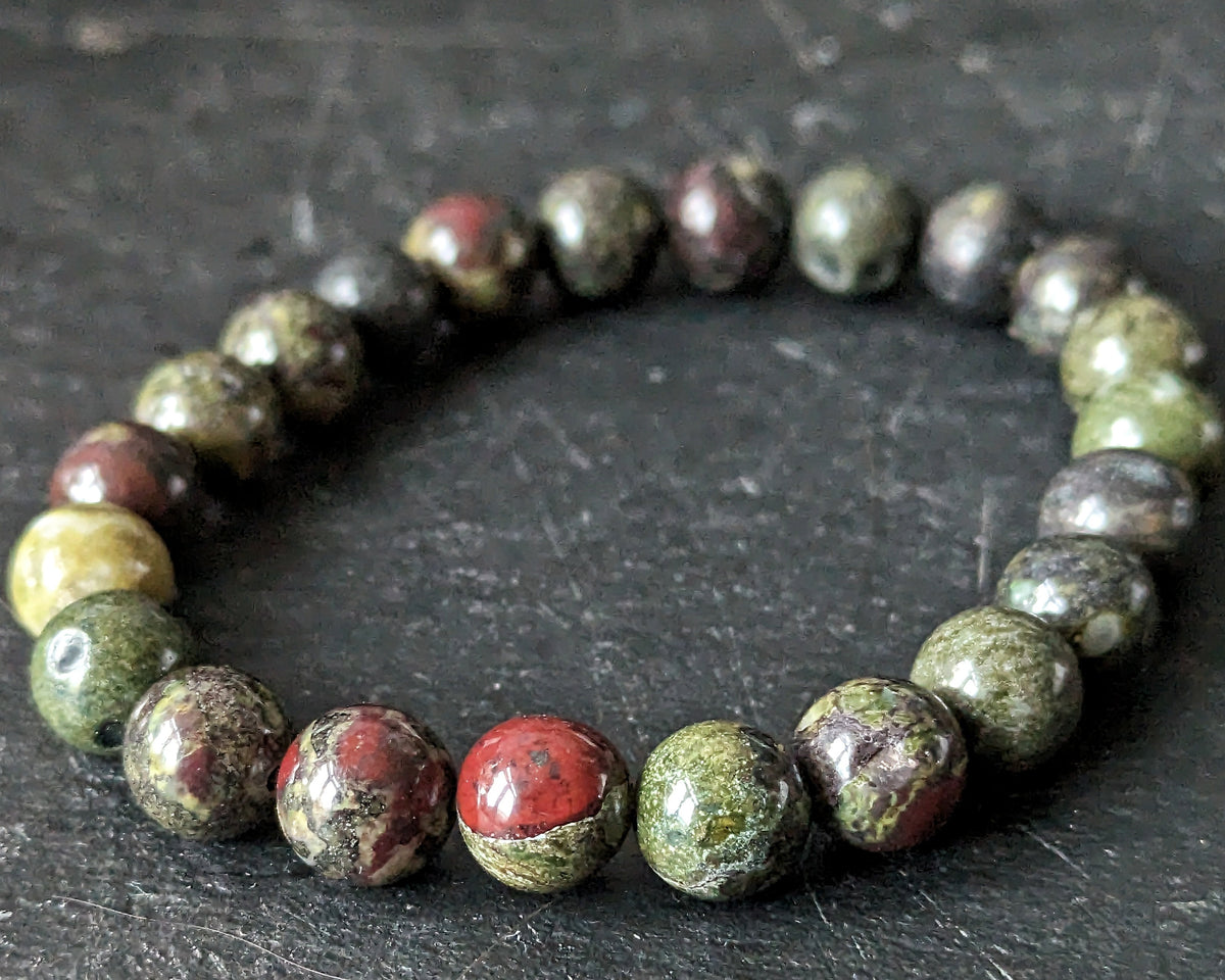 Bloodstone Bracelet 8mm