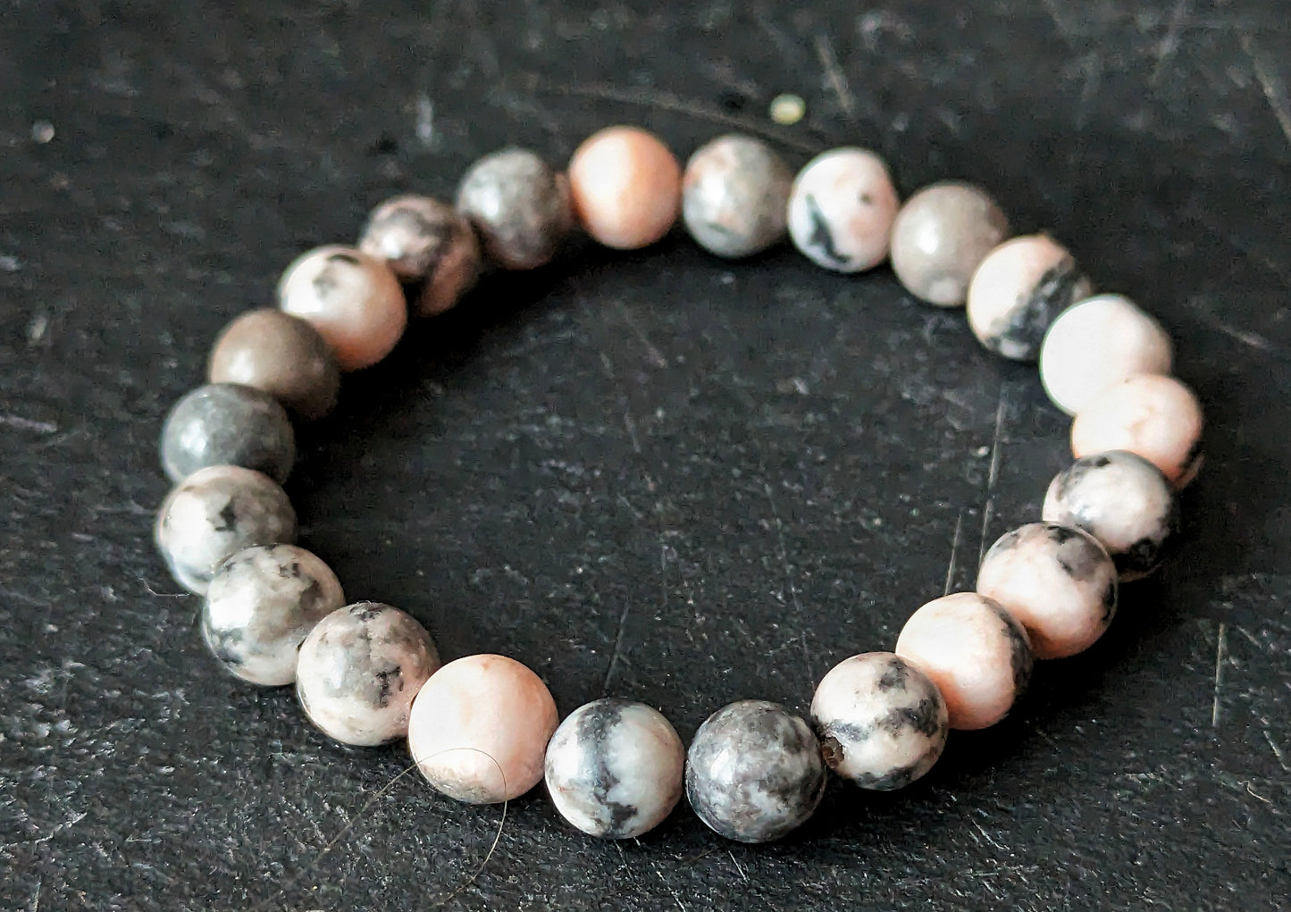 Pink Zebra Jasper Bracelet