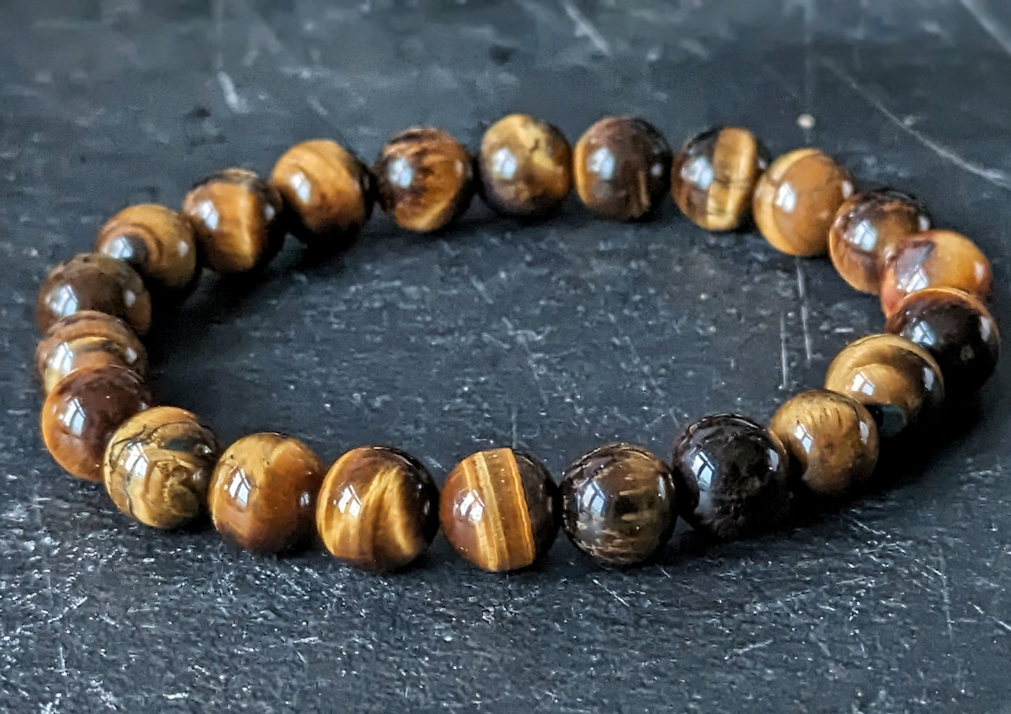 Tigers Eye Bracelet 8mm