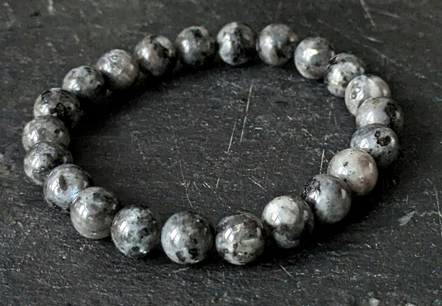 Larvikite Bracelet 8mm