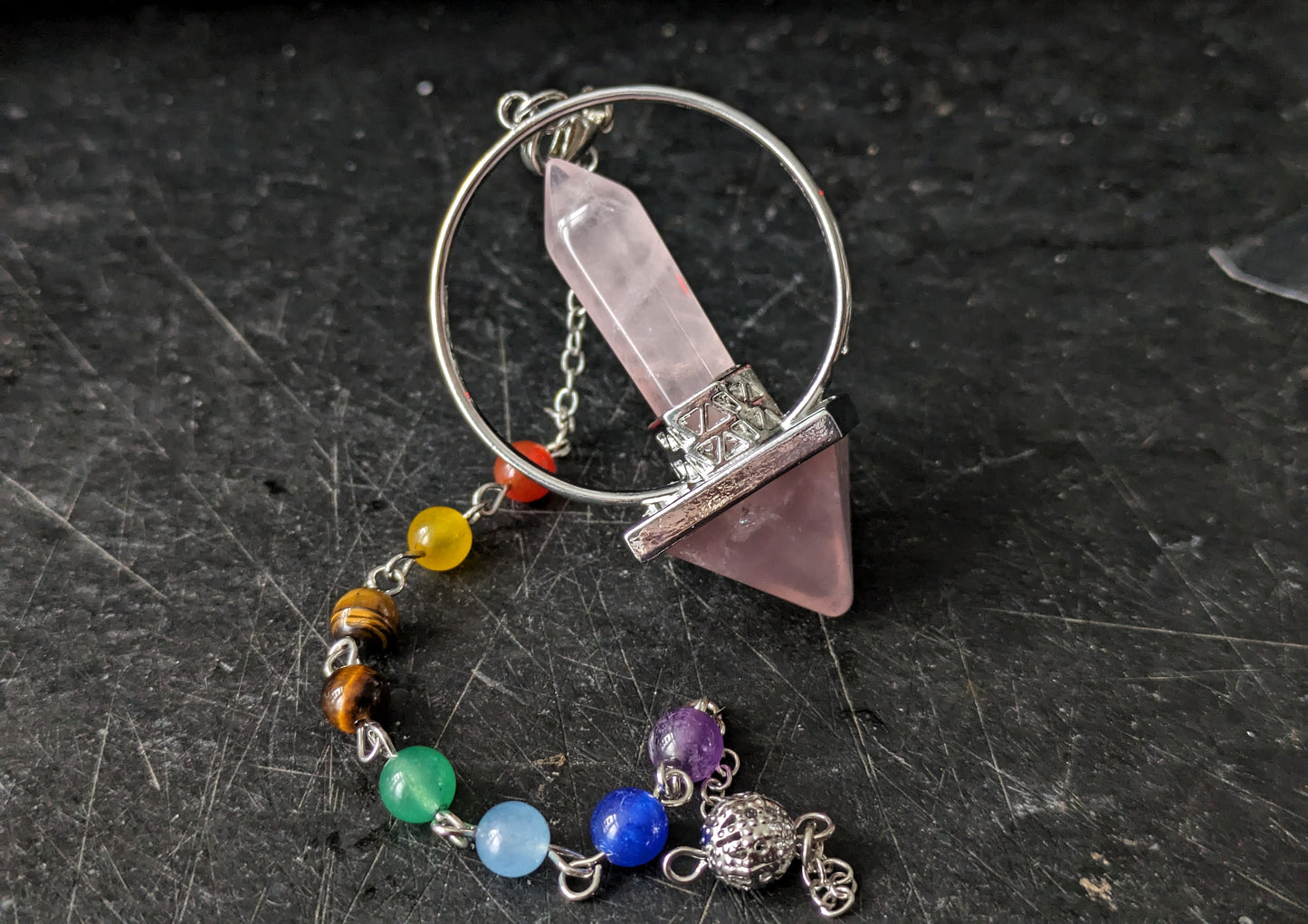 Rose Quartz Pendulum