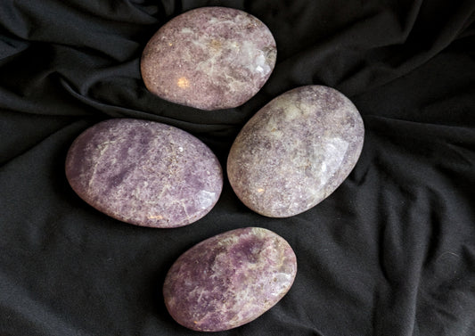 Lepidolite Palmstone