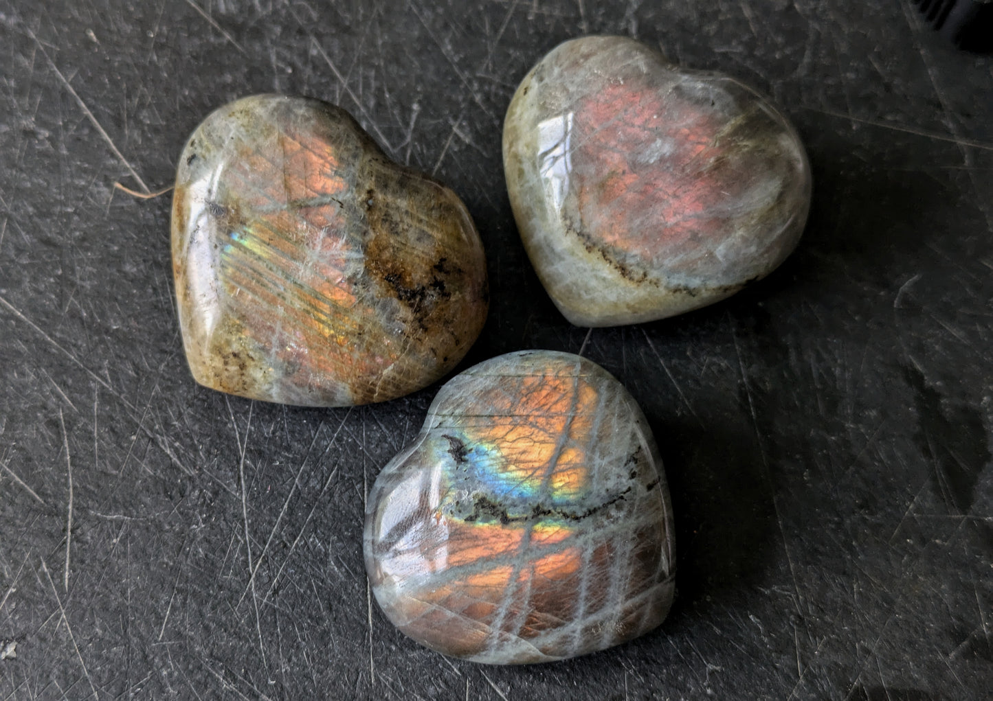 Labradorite Mini Heart