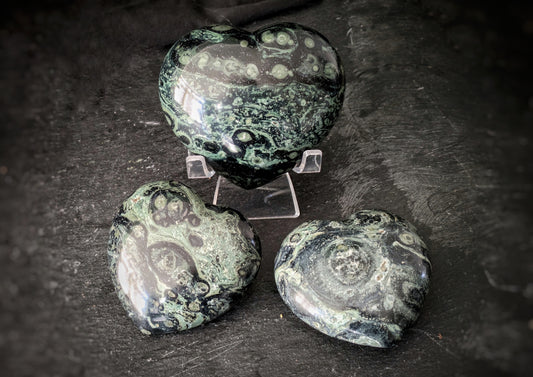 Kambaba Jasper Heart