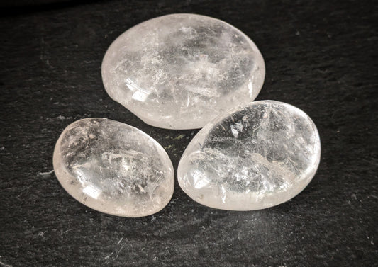 Clear Quartz Palmstone