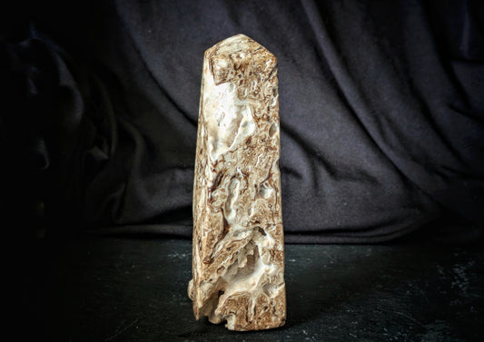 Chocolate Calcite Obelisk 2