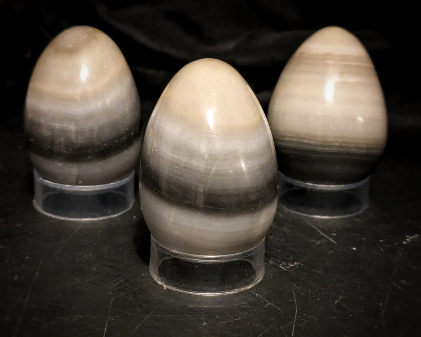 Black Banded Onyx Egg