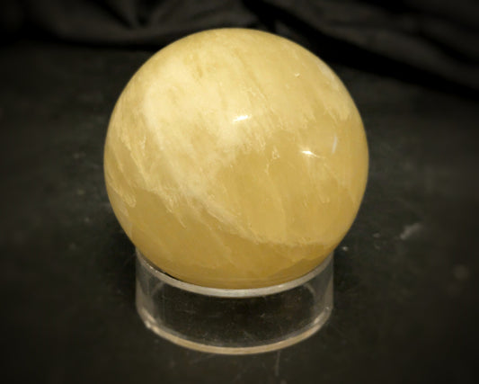 Lemon Calcite Sphere