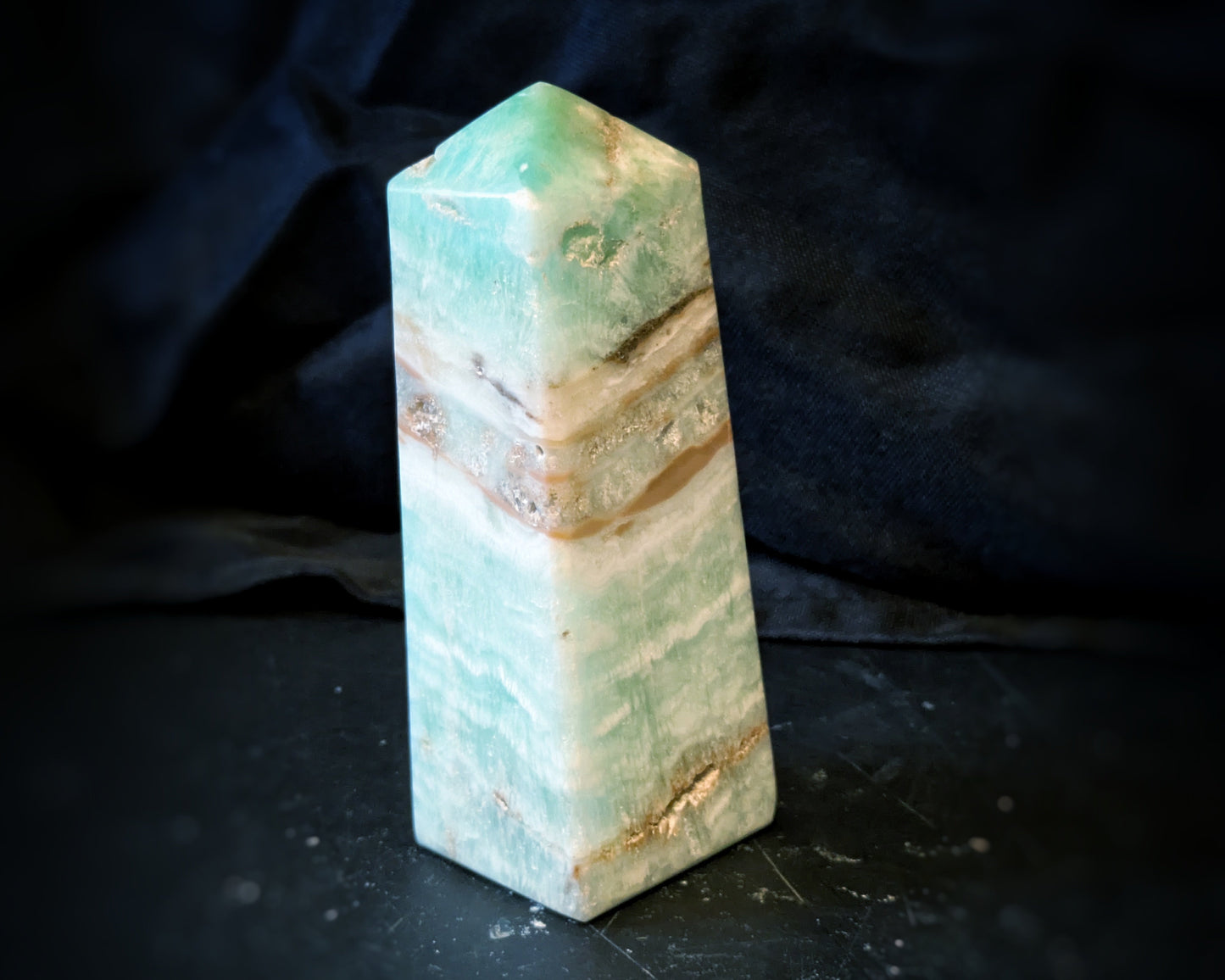 Caribbean Calcite Obelisk 2