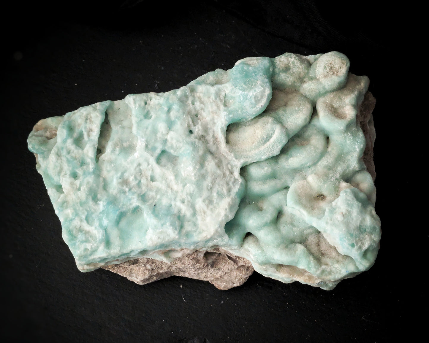 Blue Aragonite Specimen 4