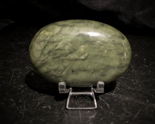 Green Serpentine Palmstone