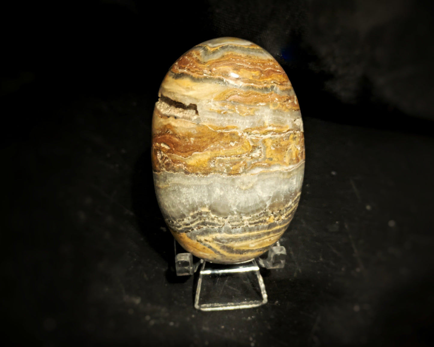 Brown Aragonite Palmstone