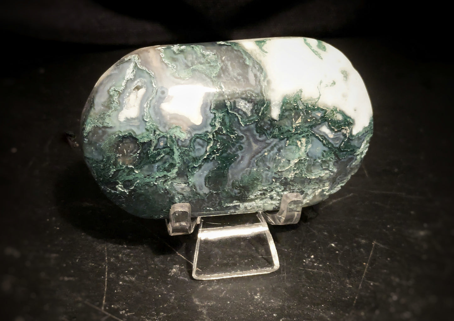 Moss Agate Palmstone