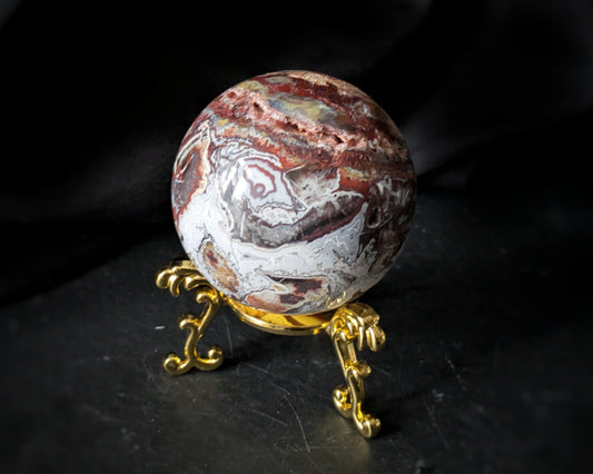Mexican Agate Sphere 2